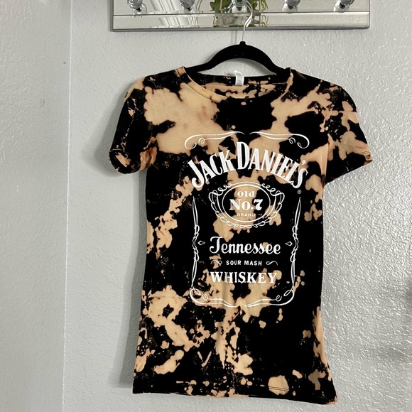 Jack Daniels Tye Dye black t shirt size S - Picture 5 of 8